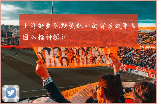 上海街舞队默契配合的背后故事与团队精神探讨