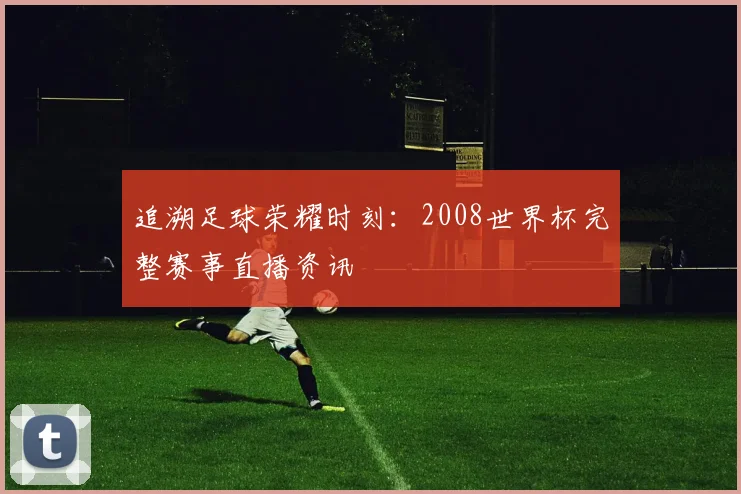 追溯足球荣耀时刻:2008世界杯完整赛事直播资讯